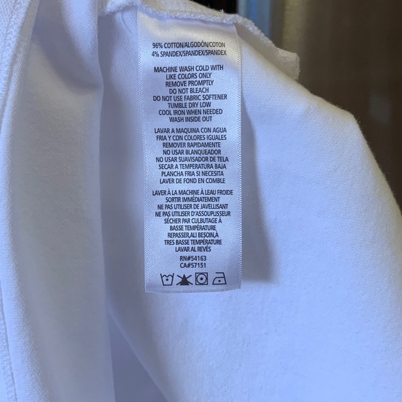 White Calvin Klein Jeans Polo Shirt - Picture 4 of 4
